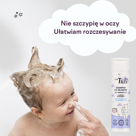 Szampon do włosów dla niemowląt z emolientem i prebiotykiem
