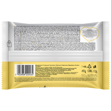 Nawilżany papier toaletowy dla dzieci Tuli Mango