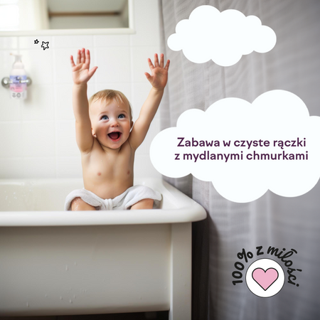 Mydełko w piance do mycia rąk z prebiotykiem