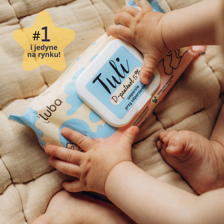 Luba Tuli D-pantenol 5%, nawilżane chusteczki dla dzieci 48 szt