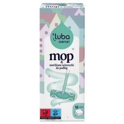 Comfort FLOOR MOP + nawilżane ścierki do podłóg Uniwersalnych