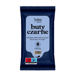Chusteczki nawilżane do butów czarnych – blask, ochrona, usuwanie zabrudzeń