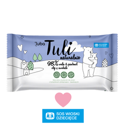 Luba Tuli Naturalnie 98% woda i pantenol, olej z awokado